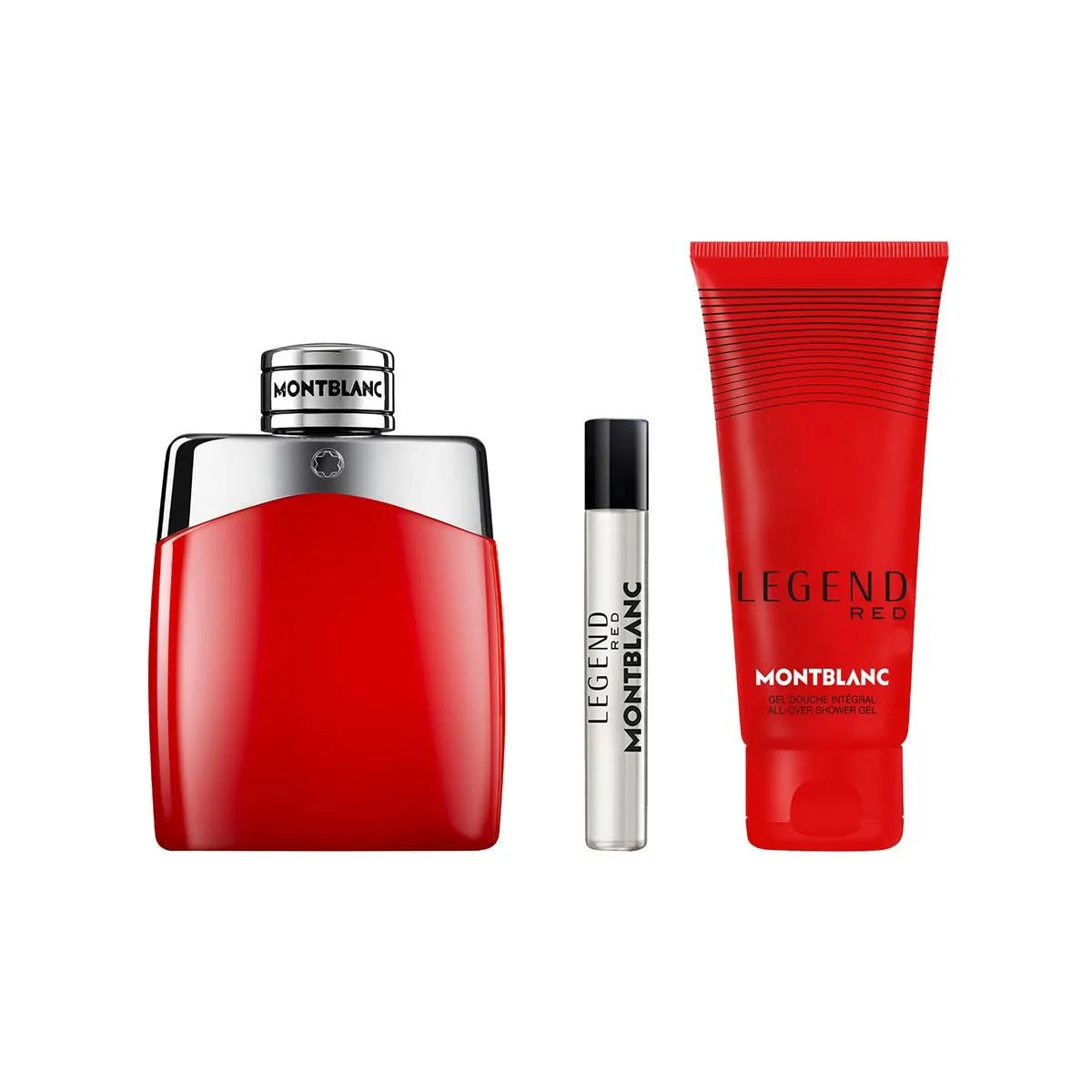 Estuche Montblanc Legend Red EDP (M) / 3 Pc SP 100 ml; Mini 7.5 ml; SG 100 ml - 3 - Privé Perfumes Honduras