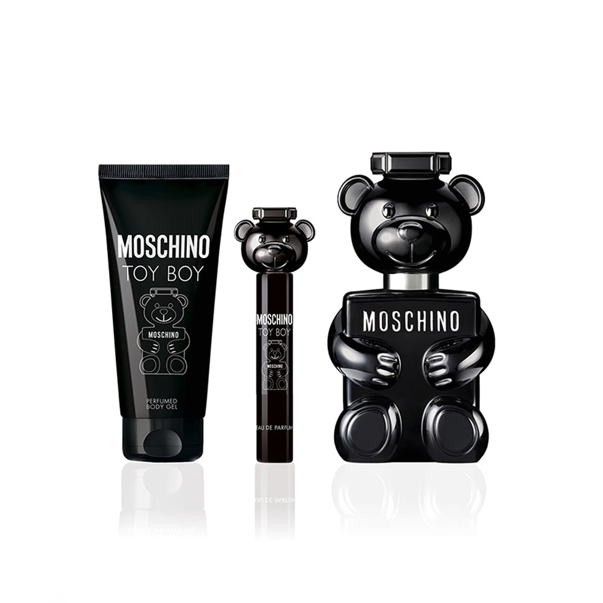Estuche Moschino Toy Boy EDP (M) / 3 Pc SP 100 ml; SG 150 ml; Mini SP 10 ml - 4 - Privé Perfumes Honduras