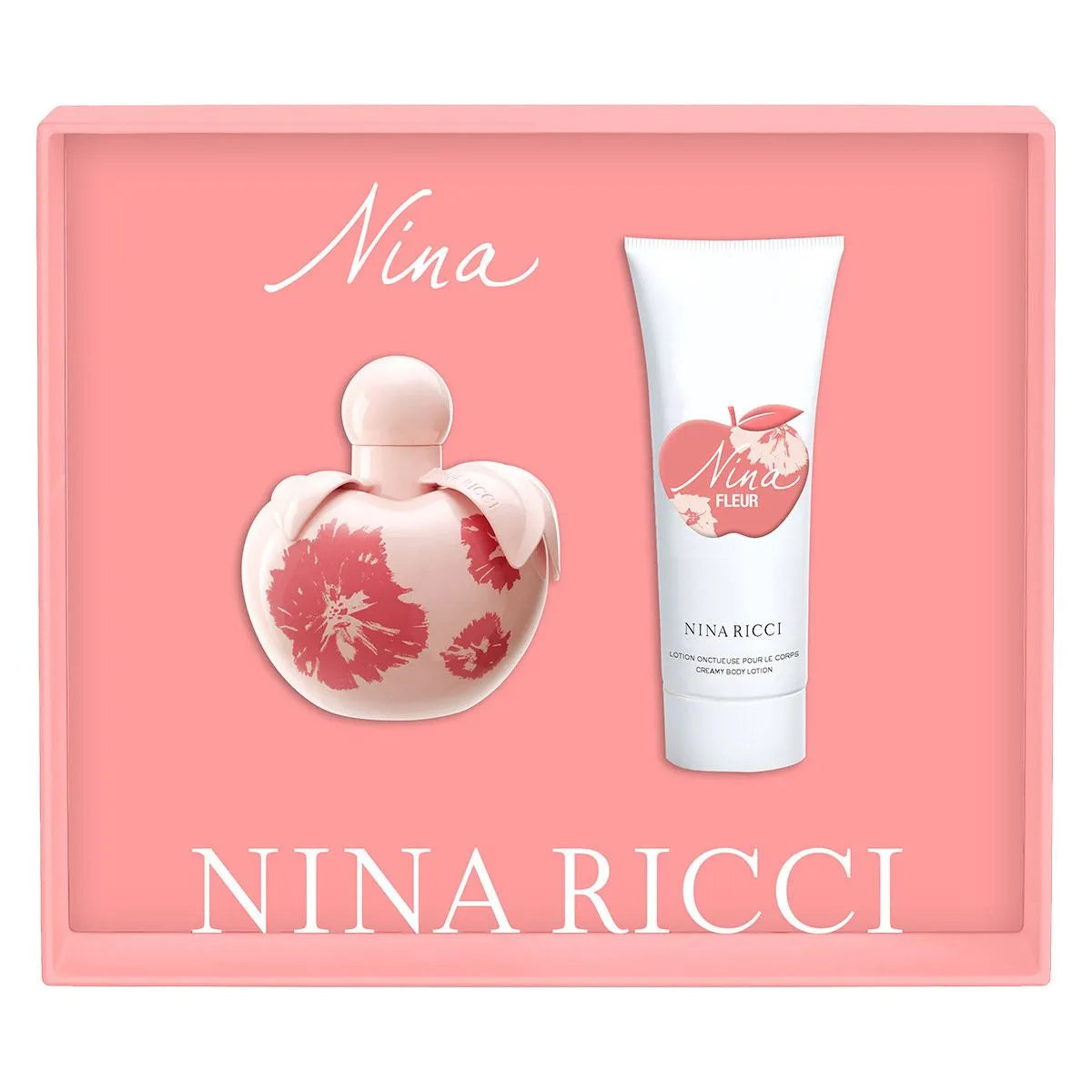 Estuche Nina Ricci Nina Fleur EDT (W) / 2 Pc SP 80 ml; BL 100 ml - 4 - Privé Perfumes Honduras