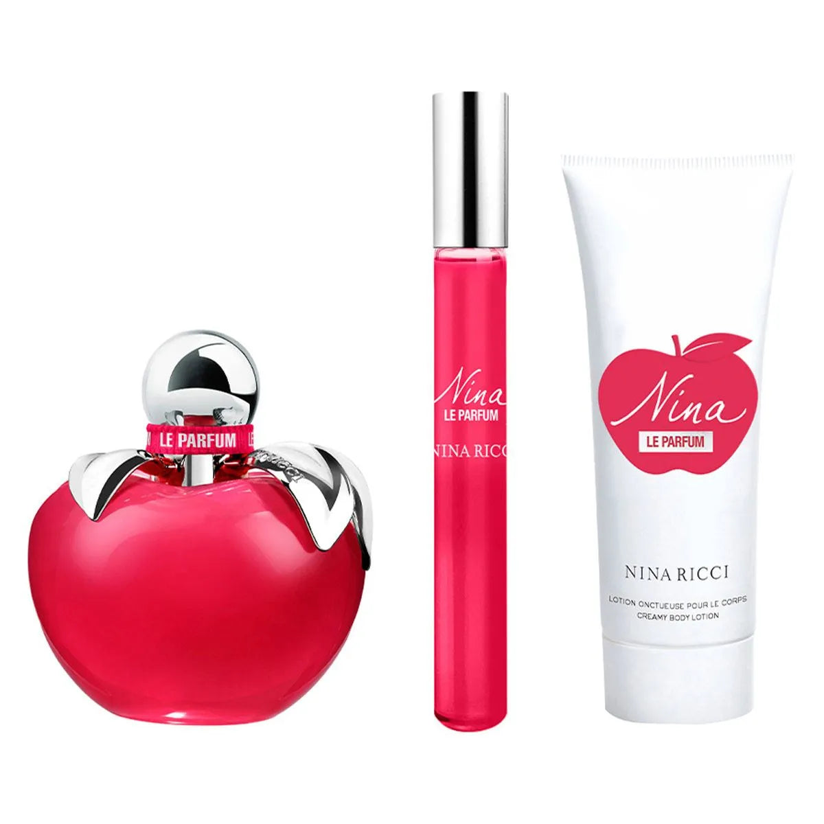 Estuche Nina Ricci Nina Le Parfum EDP (W) / 3 Pc SP 80 ml; BL 75 ml; Roller - 3 - Privé Perfumes Honduras