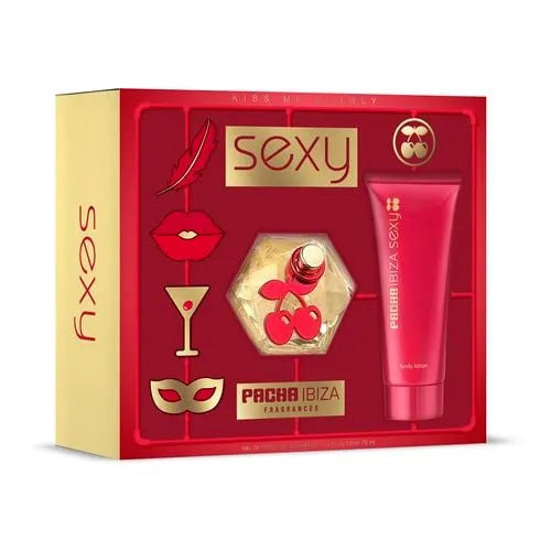 Estuche Pacha Sexy EDT (W) / 2 Pc SP 80 ml: BL 75 ml - 1 - Privé Perfumes Honduras