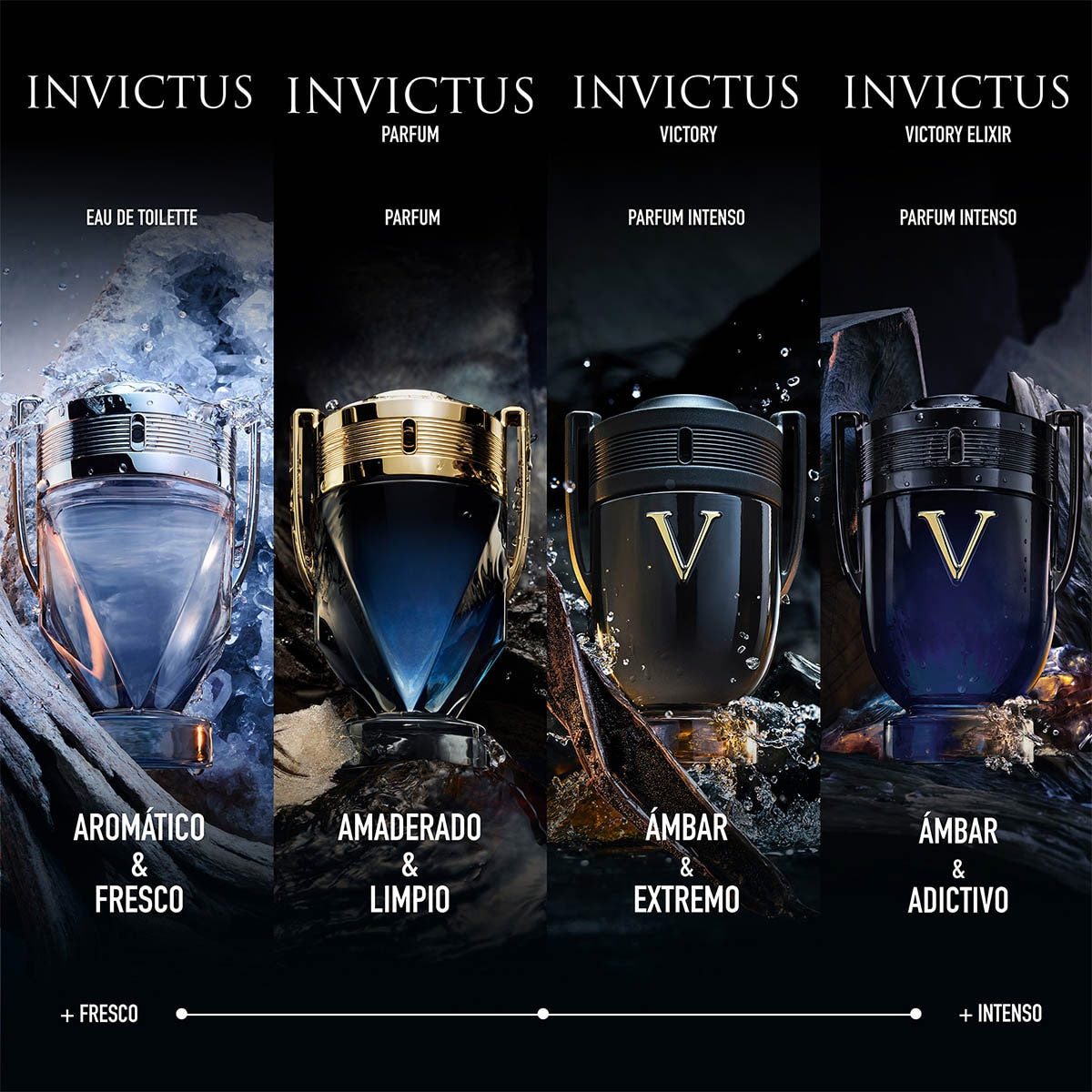 Estuche Paco Rabanne Invictus Victory EDP (M) / 2Pc SP 100 ml; SG 100 ml - 6 - Privé Perfumes Honduras