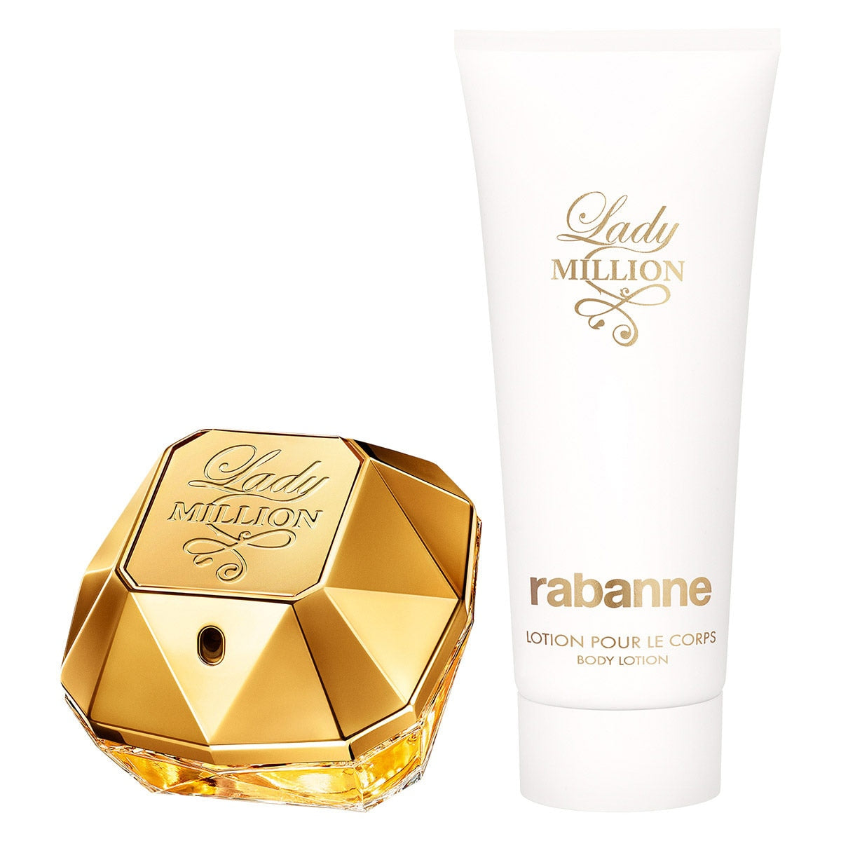 Estuche Paco Rabanne Lady Million EDP (W) / 2 Pc SP 80 ml; BL 100 ml - 2 - Privé Perfumes Honduras