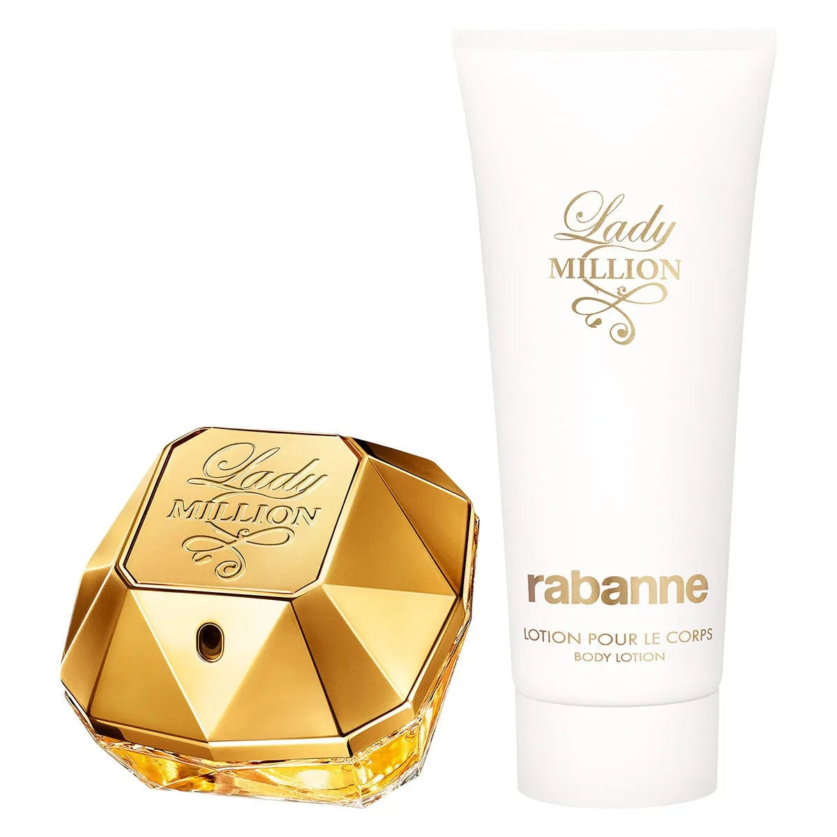 Estuche Paco Rabanne Lady Million EDP (W) / 2 Pc SP 80 ml; BL 100 ml - 2 - Privé Perfumes Honduras
