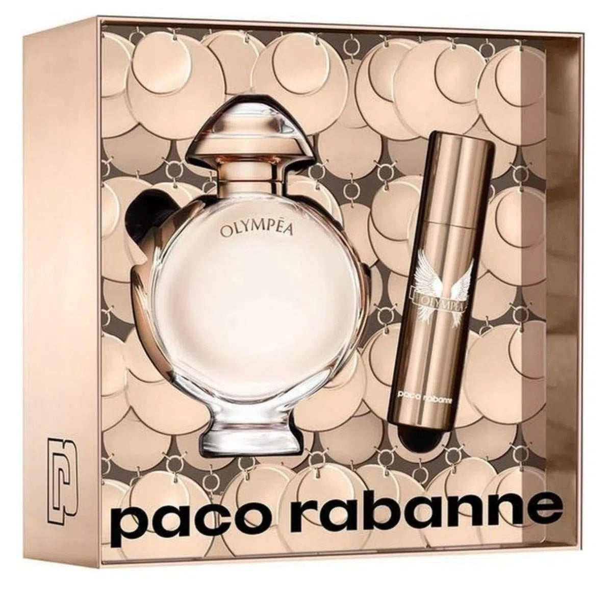 Estuche Paco Rabanne Olympea EDP (W) / 2 Pc SP 80 ml; SP 10 ml - 1 - Privé Perfumes Honduras