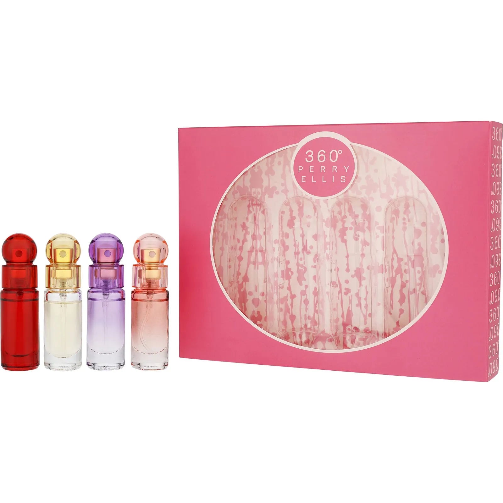 Estuche Perry Ellis 360 Women Collection EDP (W) / 4 Pc SP 7.5 ml x 4 - 1 - Privé Perfumes Honduras