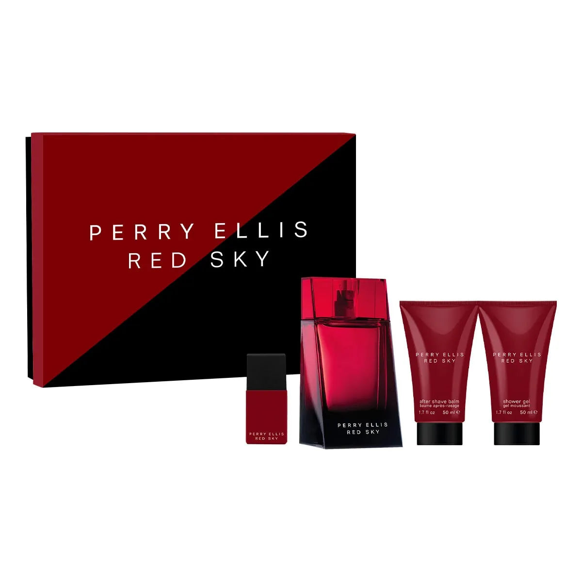 Estuche Perry Ellis Red Sky EDT (M) / 4 Pc SP 100 ml; AS 50 ml; SG 50 ml; Mini - 5 - Privé Perfumes Honduras