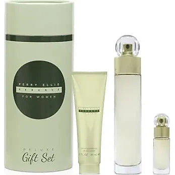 Estuche Perry Ellis Reserve EDP (W) / 3 Pc SP 100 ml; SG 90 ml; SP 10 ml - 844061016347- 1 - Prive Perfumes Honduras