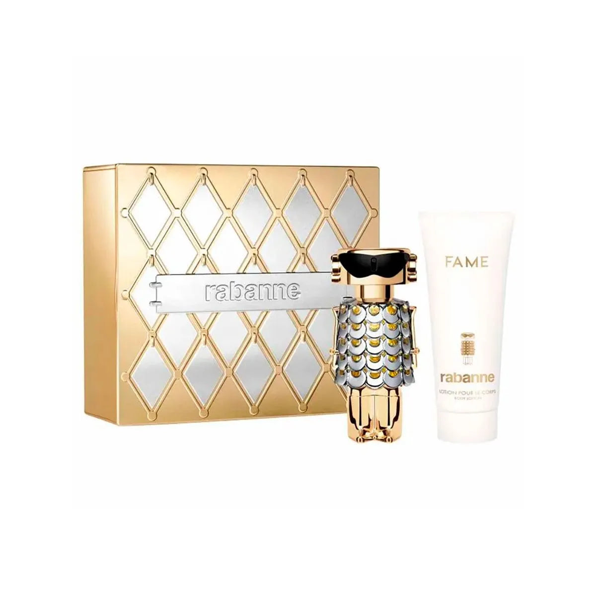 Estuche Rabanne Fame EDP (W) / 2 Pc SP 80 ml; BL 100 ml - 1 - Privé Perfumes Honduras