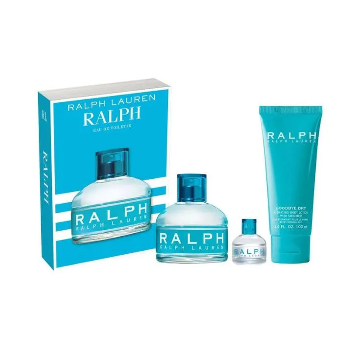 Estuche Ralph Lauren Ralph EDT (W) / 3 Pc SP 100 ml; BL 100 ml; SP 7 ml - 1 - Privé Perfumes Honduras
