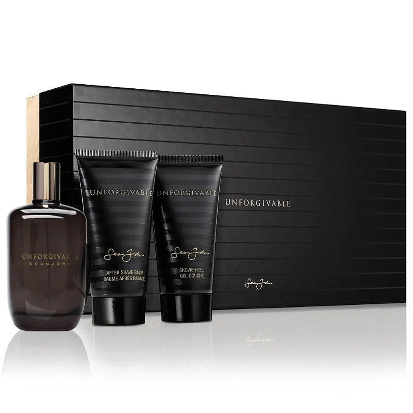 Estuche Sean John Unforgivable EDT (M) / 3 Pc SP 125 ml; SG 100 ml; AS 100 ml - 1 - Privé Perfumes Honduras