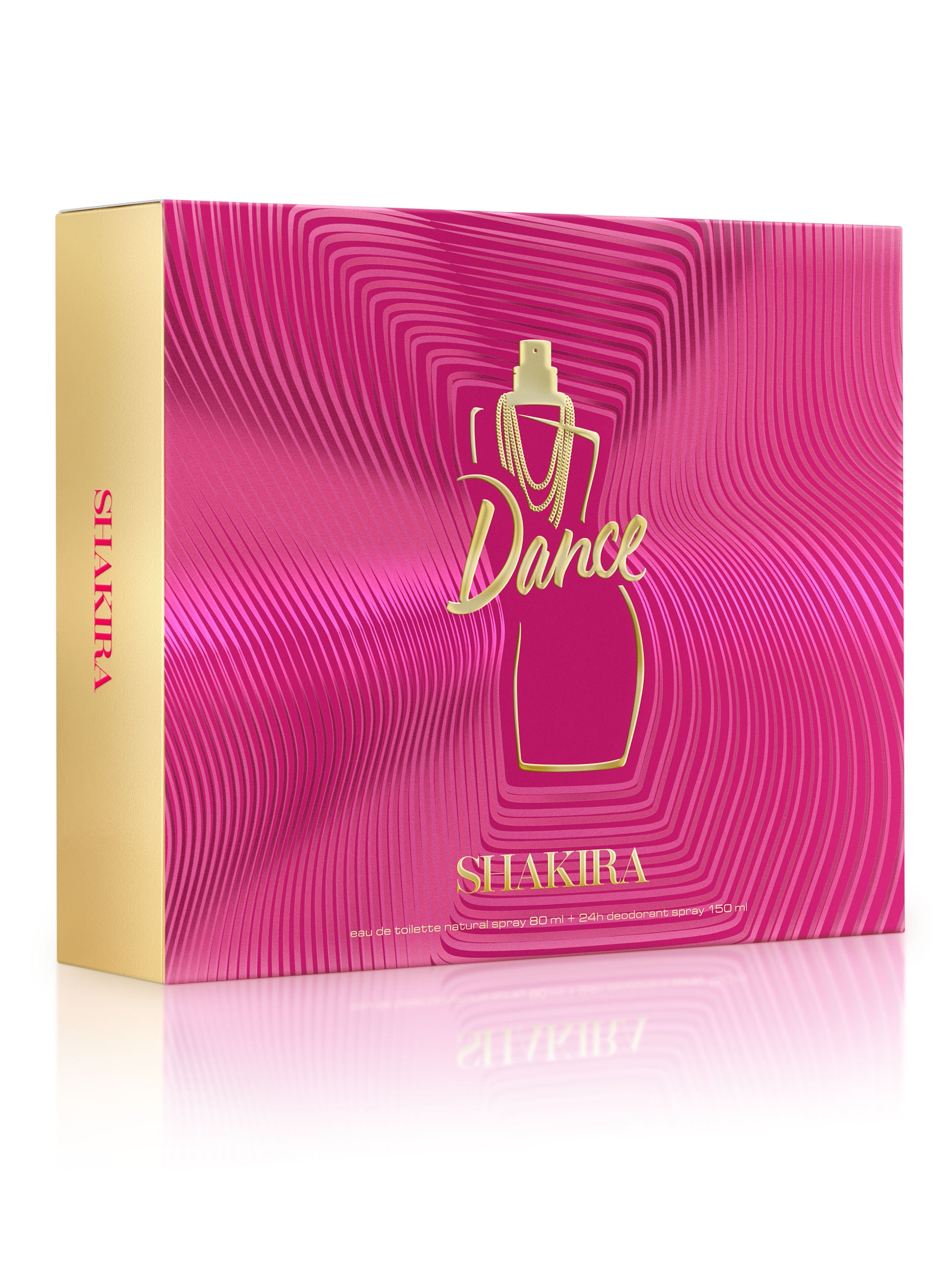 Estuche Shakira Dance EDT (W) / 2 Pc SP 80 ml; DEO 150 ml - 2 - Privé Perfumes Honduras