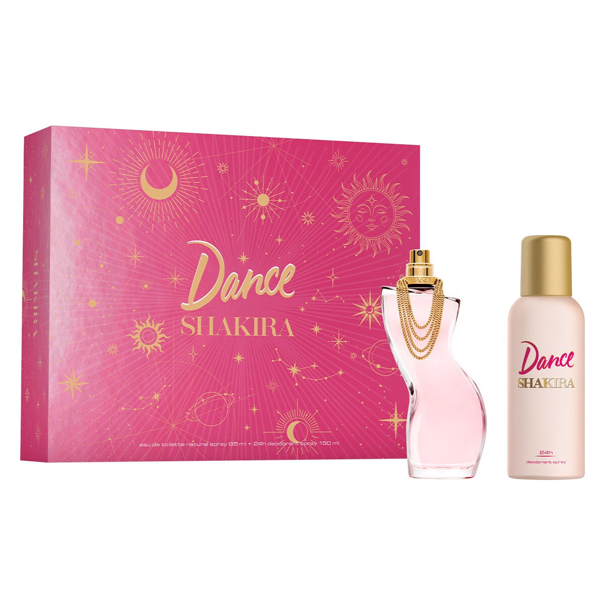 Estuche Shakira Dance EDT (W) / 2 Pc SP 80 ml; DEO 150 ml - 2 - Privé Perfumes Honduras