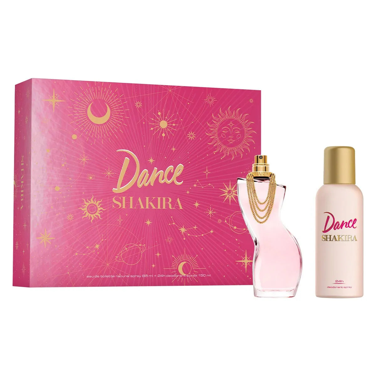 Estuche Shakira Dance EDT (W) / 2 Pc SP 80 ml; DEO 150 ml - 2 - Privé Perfumes Honduras