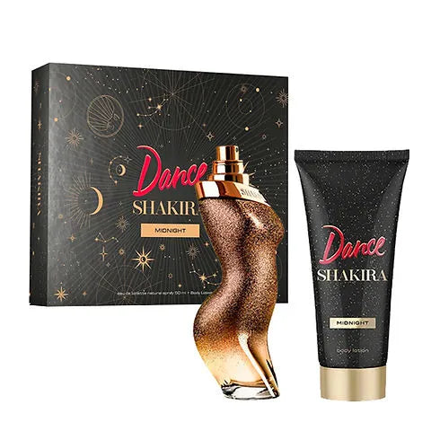 Estuche Shakira Dance Midnight EDT (W) / 2 Pc SP 50 ml; BL 75 ml - 1 - Privé Perfumes Honduras