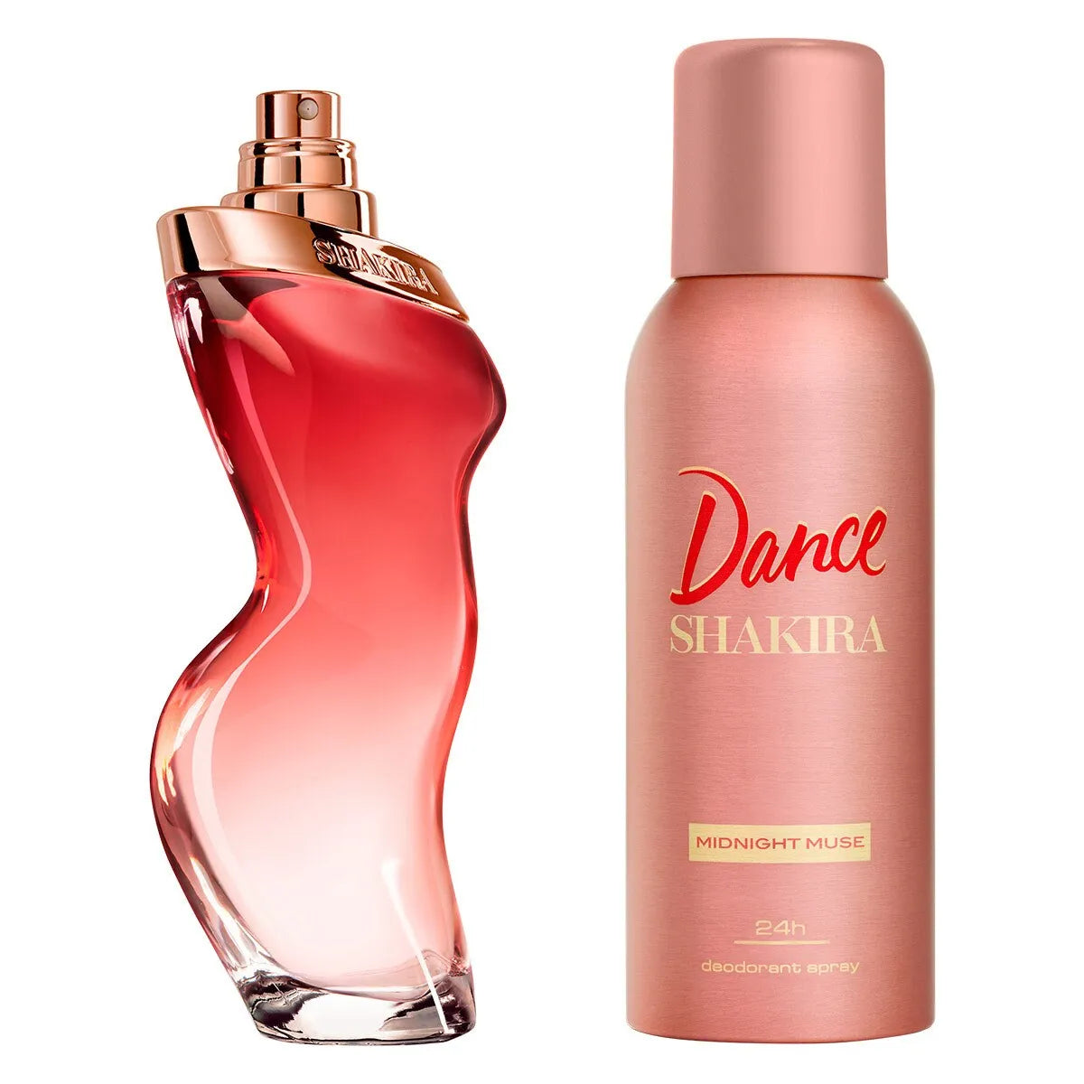 Estuche Shakira Dance Midnight Muse EDT (W) / 2 Pc SP 80 ml; DEO - 3 - Privé Perfumes Honduras