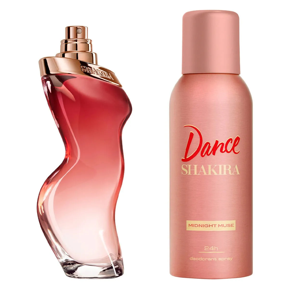 Estuche Shakira Dance Midnight Muse EDT (W) / 2 Pc SP 80 ml; DEO - 3 - Privé Perfumes Honduras