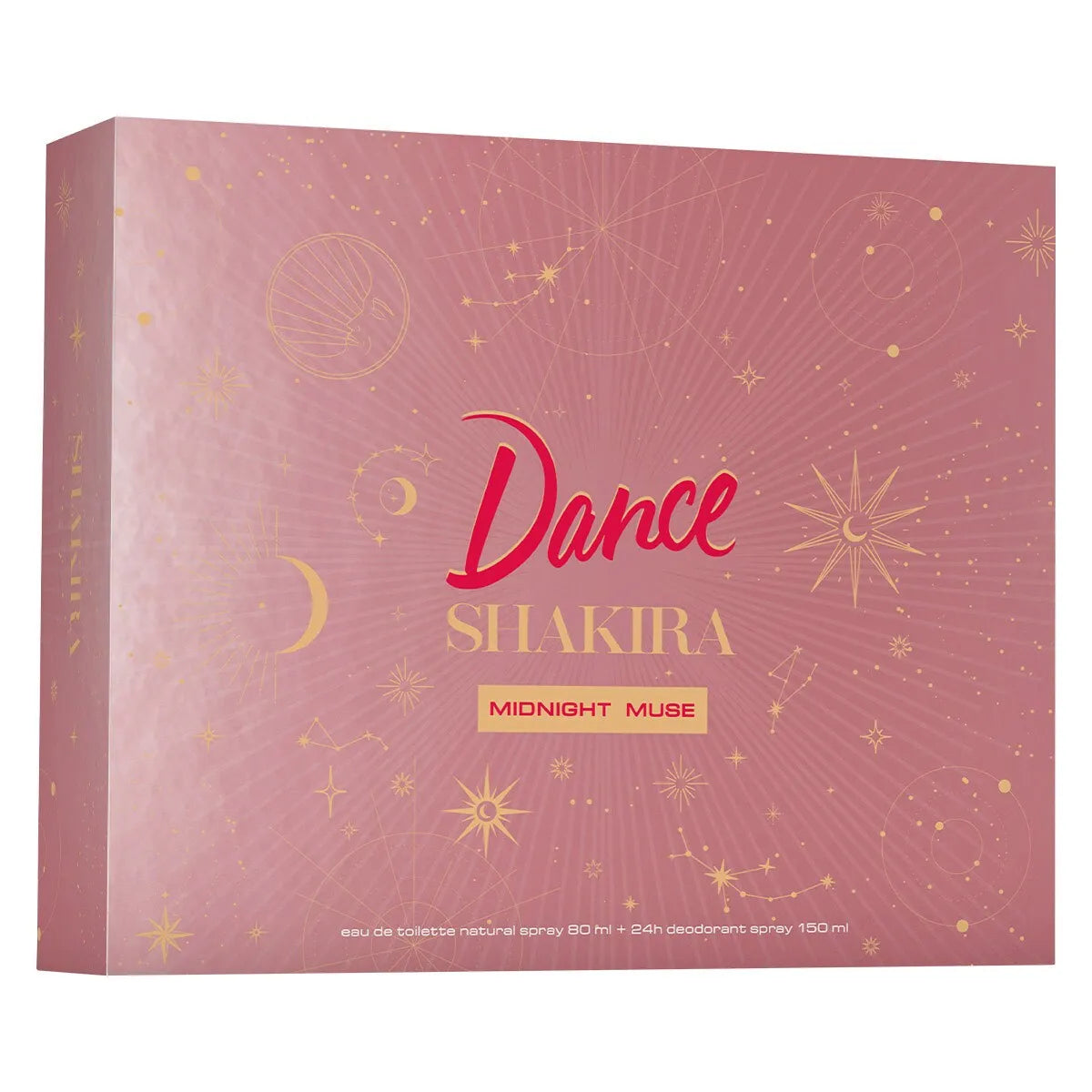 Estuche Shakira Dance Midnight Muse EDT (W) / 2 Pc SP 80 ml; DEO - 4 - Privé Perfumes Honduras