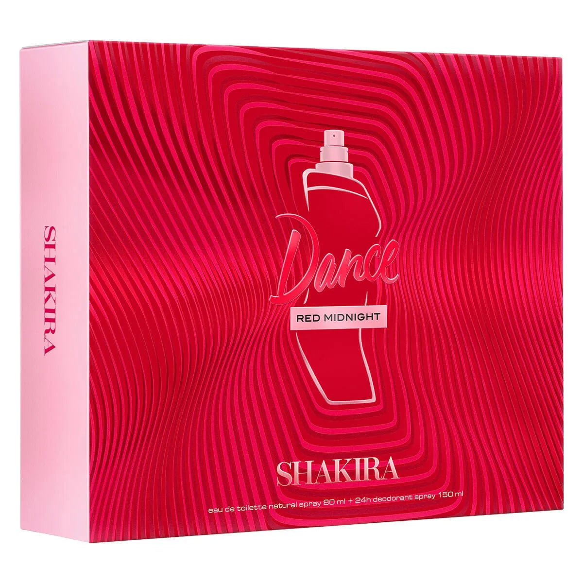 Estuche Shakira Dance Red Midnight EDT (W) / 2 Pc SP 80 ml; DEO - 3 - Privé Perfumes Honduras