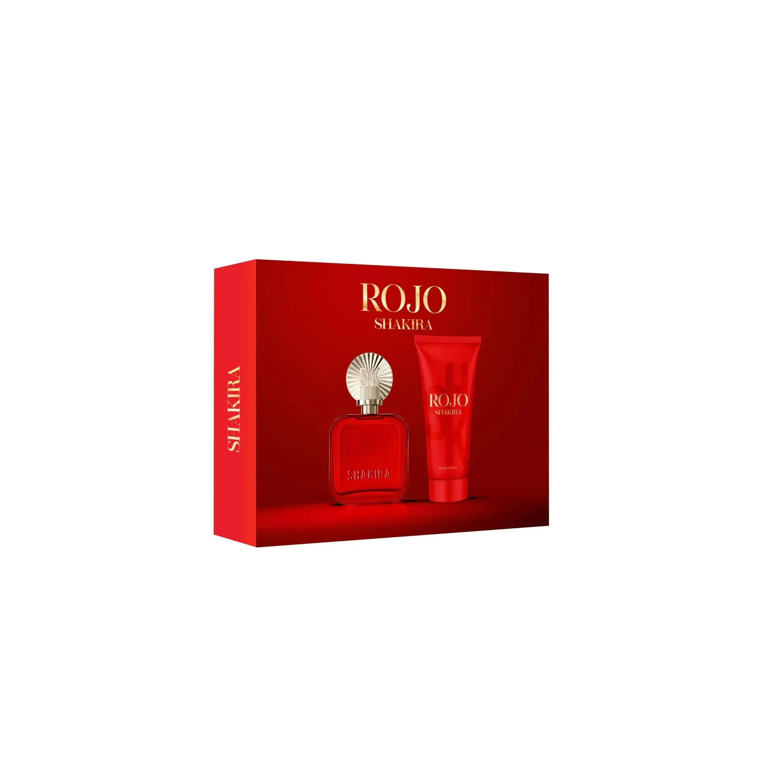Estuche Shakira Rojo EDP (W) / 2 Pc SP 50 ml; BL 75 ml - 1 - Privé Perfumes Honduras