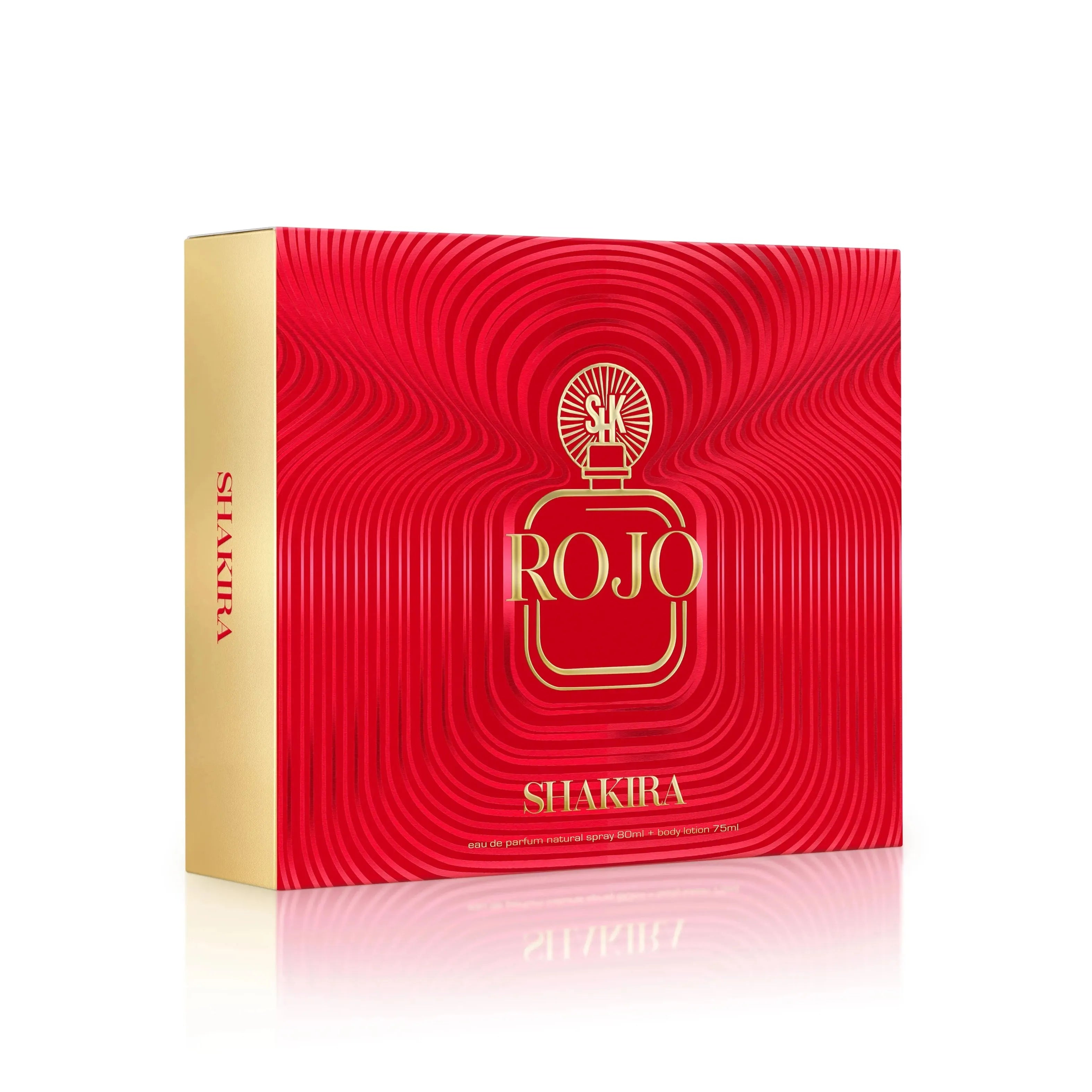Estuche Shakira Rojo EDP (W) / 2 Pc SP 80 ml; BL 75 ml - 2 - Privé Perfumes Honduras
