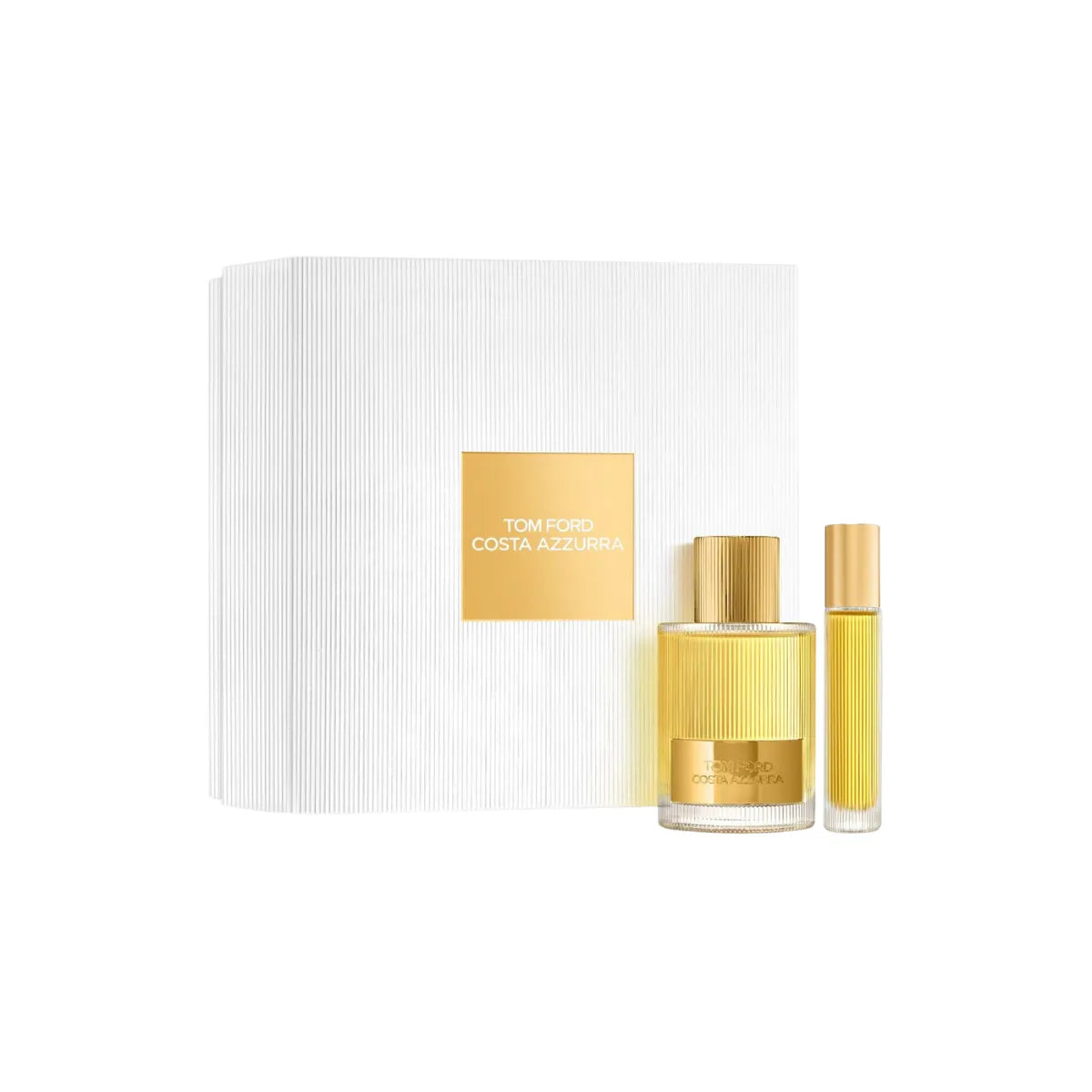 Estuche Tom Ford Costa Azzurra EDP (U) / 2 Pc SP 100 ml; SP 10 ml - 1 - Privé Perfumes Honduras