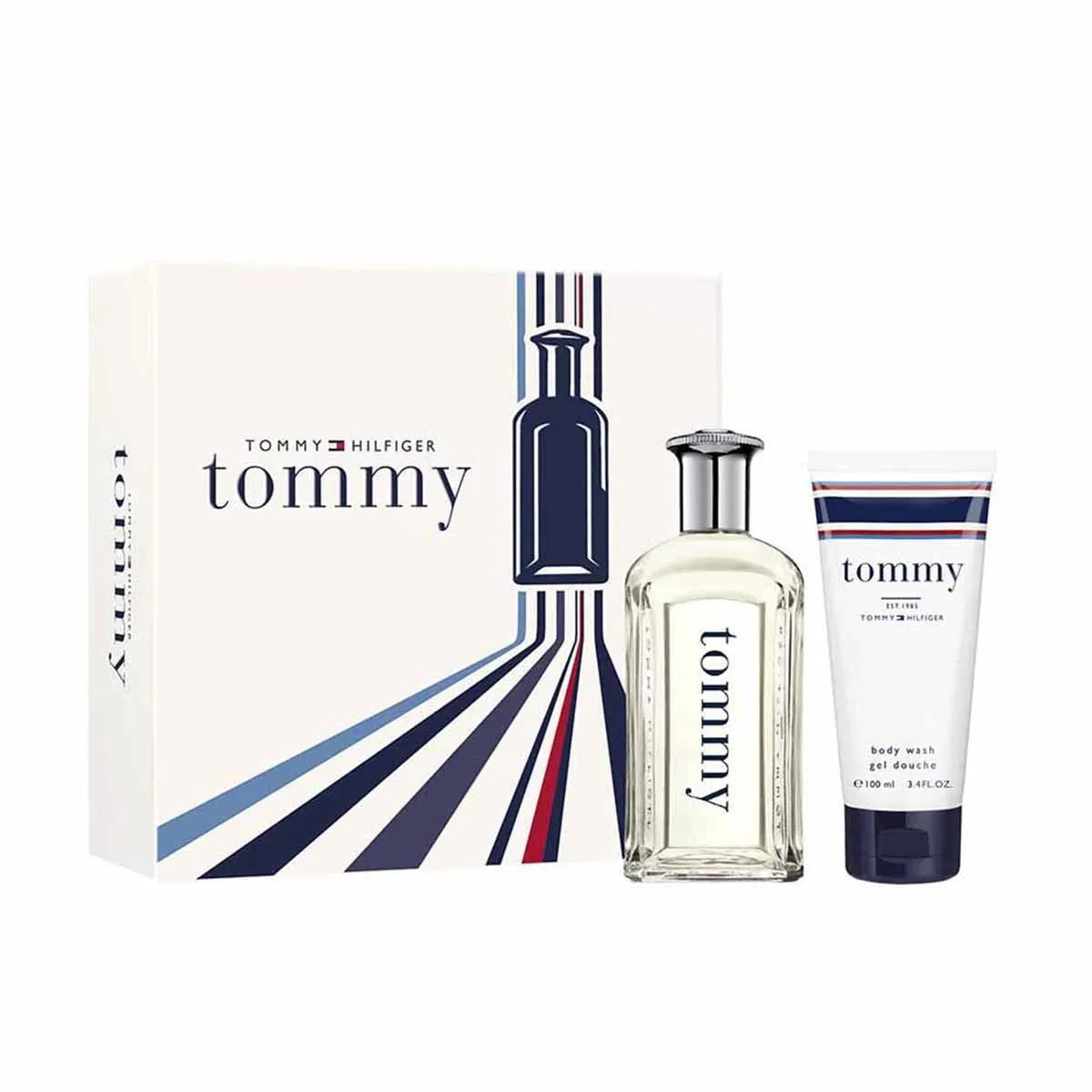 Estuche Tommy Hilfiger Tommy EDT (M) / 2 Pc SP 100 ml; SG 100 ml - 1 - Privé Perfumes Honduras