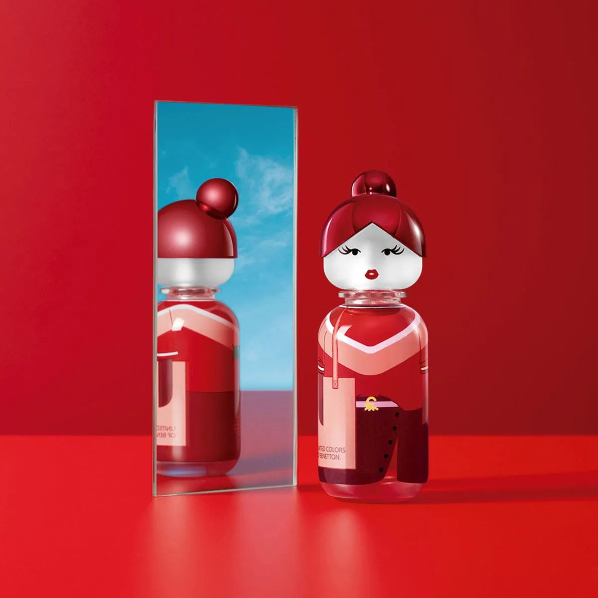Estuche United Colors of Benetton Sisterland Red Rose EDT (W) / SP 80 ml; BL 75 ml - 6 - Privé Perfumes Honduras
