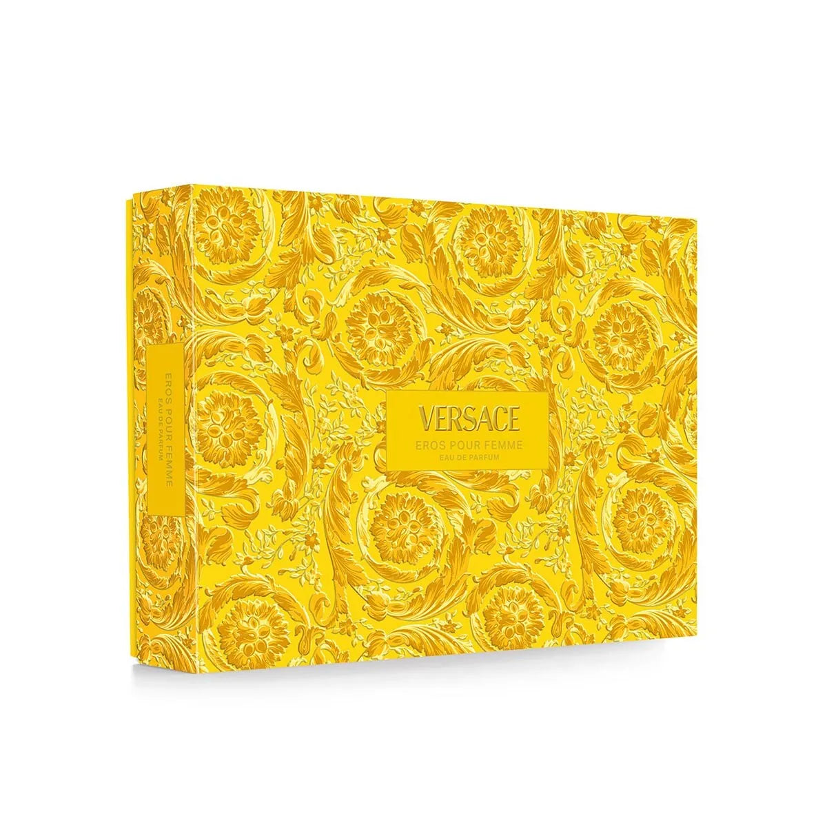 Estuche Versace Eros Pour Femme EDP (W) / 4 Pc SP 100 ml; BL 100 ml; SG 100 ml; SP 5 ml - 4 - Privé Perfumes Honduras