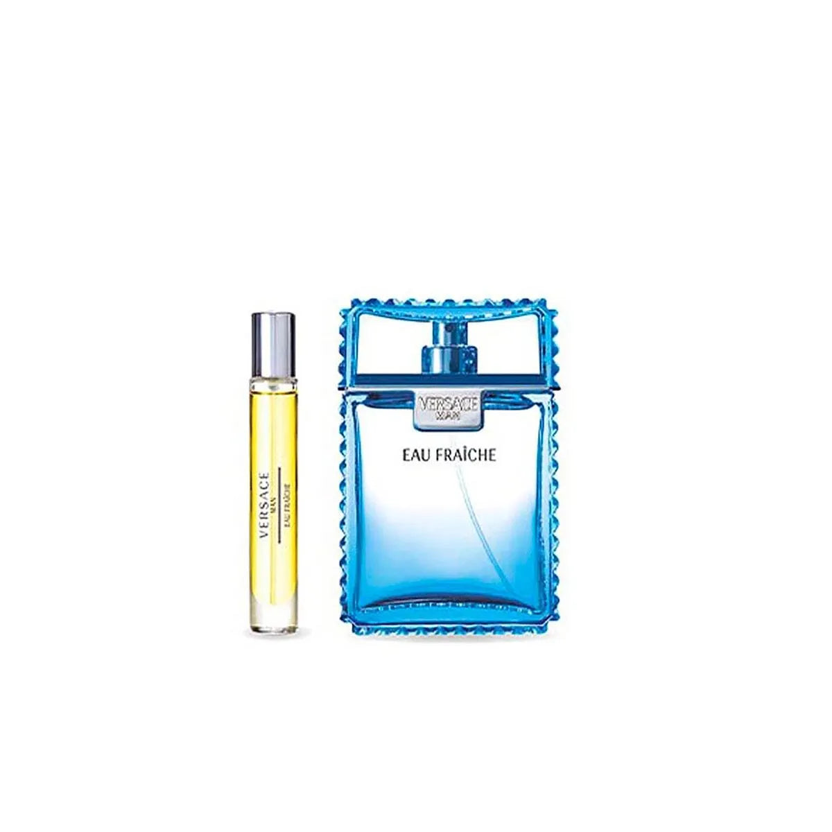 Estuche Versace Man Eau Fraiche EDT (M) / 3 Pc SP 100 ml; SP 10 ml; Pouch - 4 - Privé Perfumes Honduras