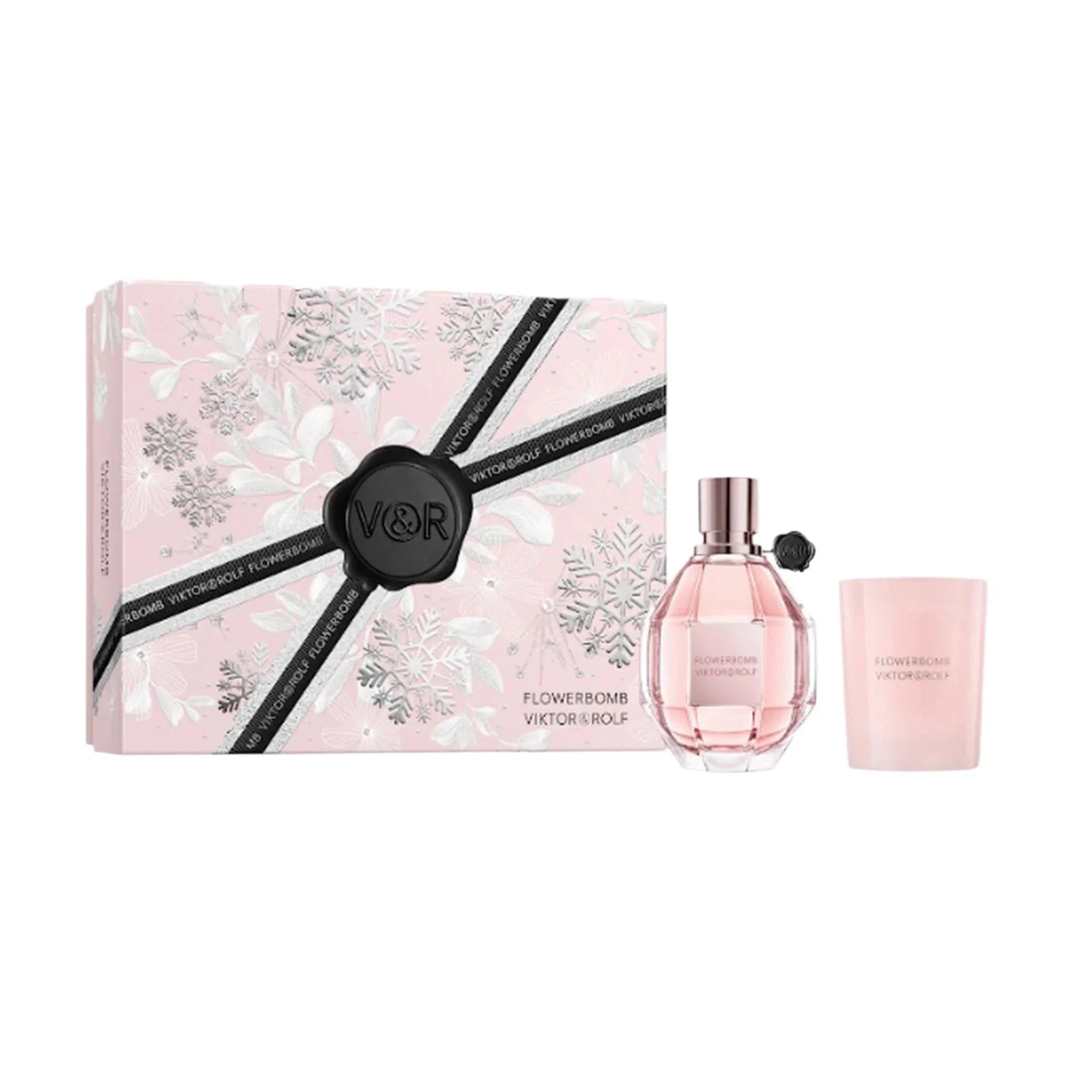 Estuche Viktor & Rolf Flowerbomb EDP (W) / 2 Pc SP 100 ml; Candle 70 g - 3614274305432- 1 - Prive Perfumes Honduras