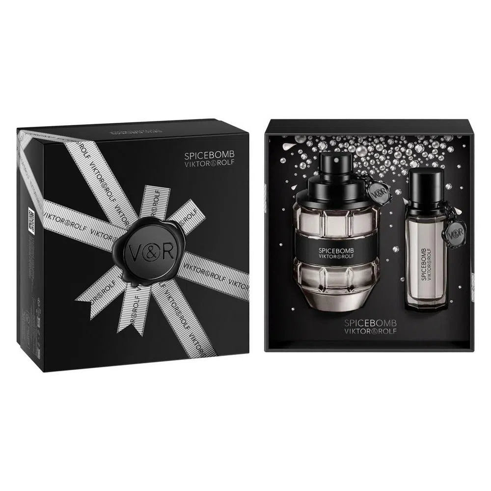 Estuche Viktor & Rolf Spicebomb EDT (M) / 2 Pc SP 90 ml; SP 20 ml - 3614274078060- 1 - Prive Perfumes Honduras