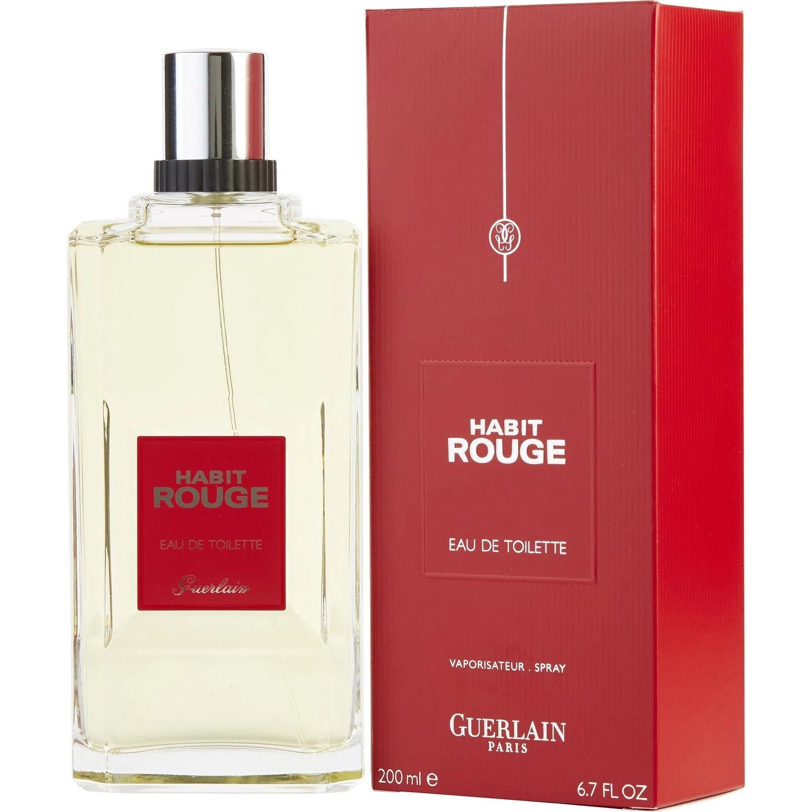 Perfume Guerlain Habit Rouge EDT (M) / 200 ml - 1 - Privé Perfumes Honduras