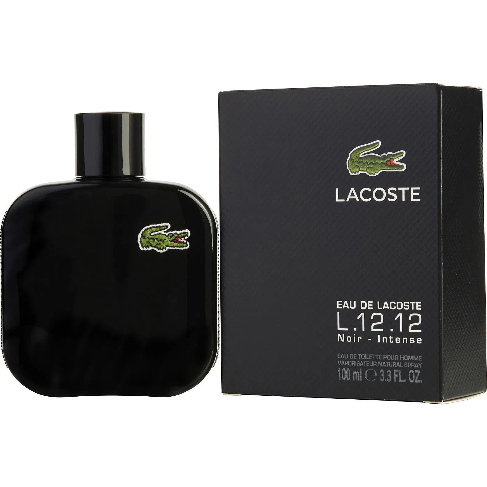 Perfume Lacoste L.12.12 Noir - Intense EDT (M) / 100 ml - 1 - Privé Perfumes Honduras