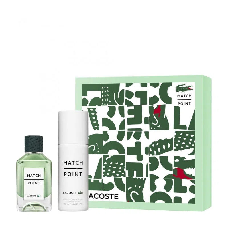 Estuche Lacoste Match Point EDT (M) / 2 Pc SP 100 ml; DEO Spray - 1 - Privé Perfumes Honduras
