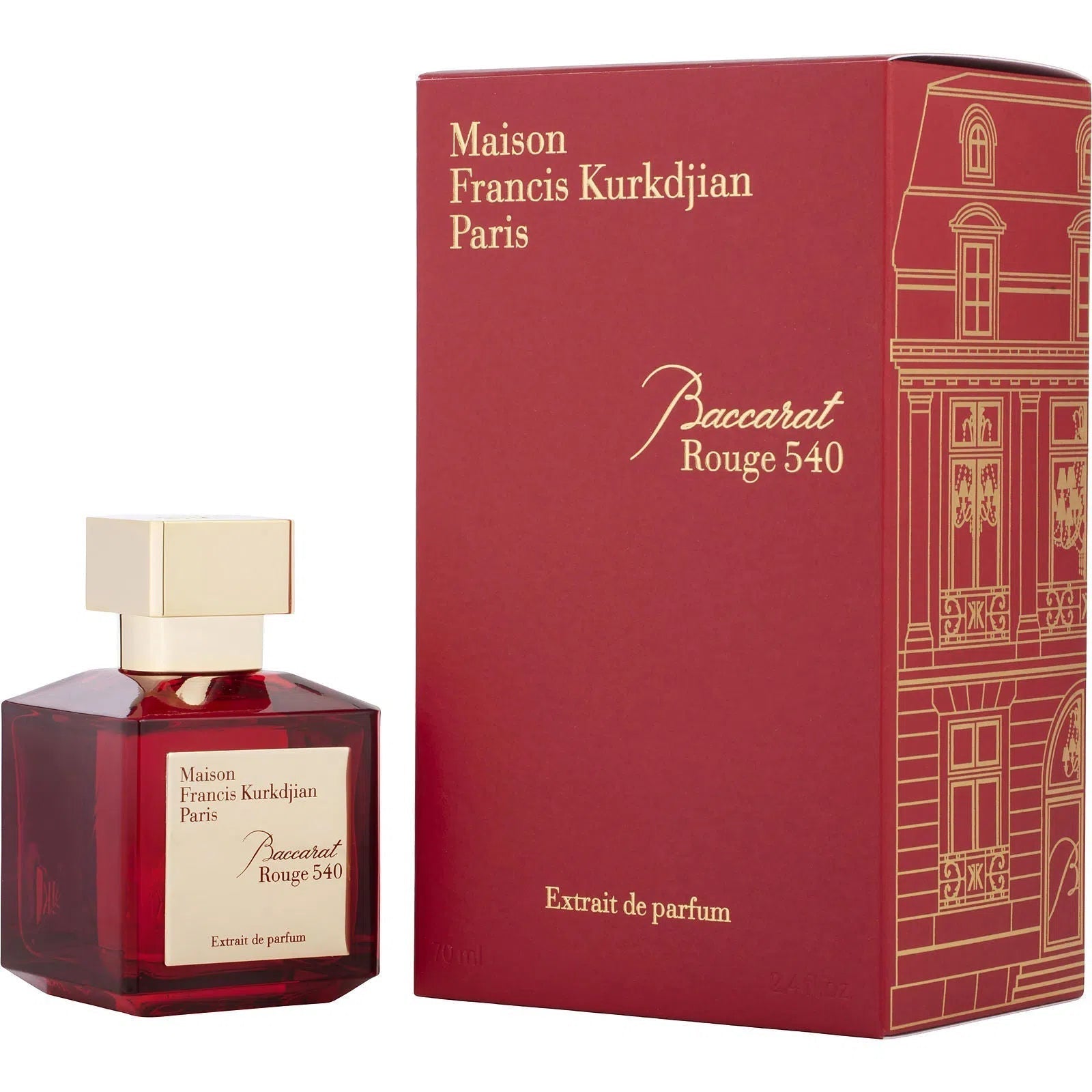 Perfume Maison Francis Kurkdjian Paris Baccarat Rouge 540 Extract Parfum (U) / 70 ml - 1 - Privé Perfumes Honduras