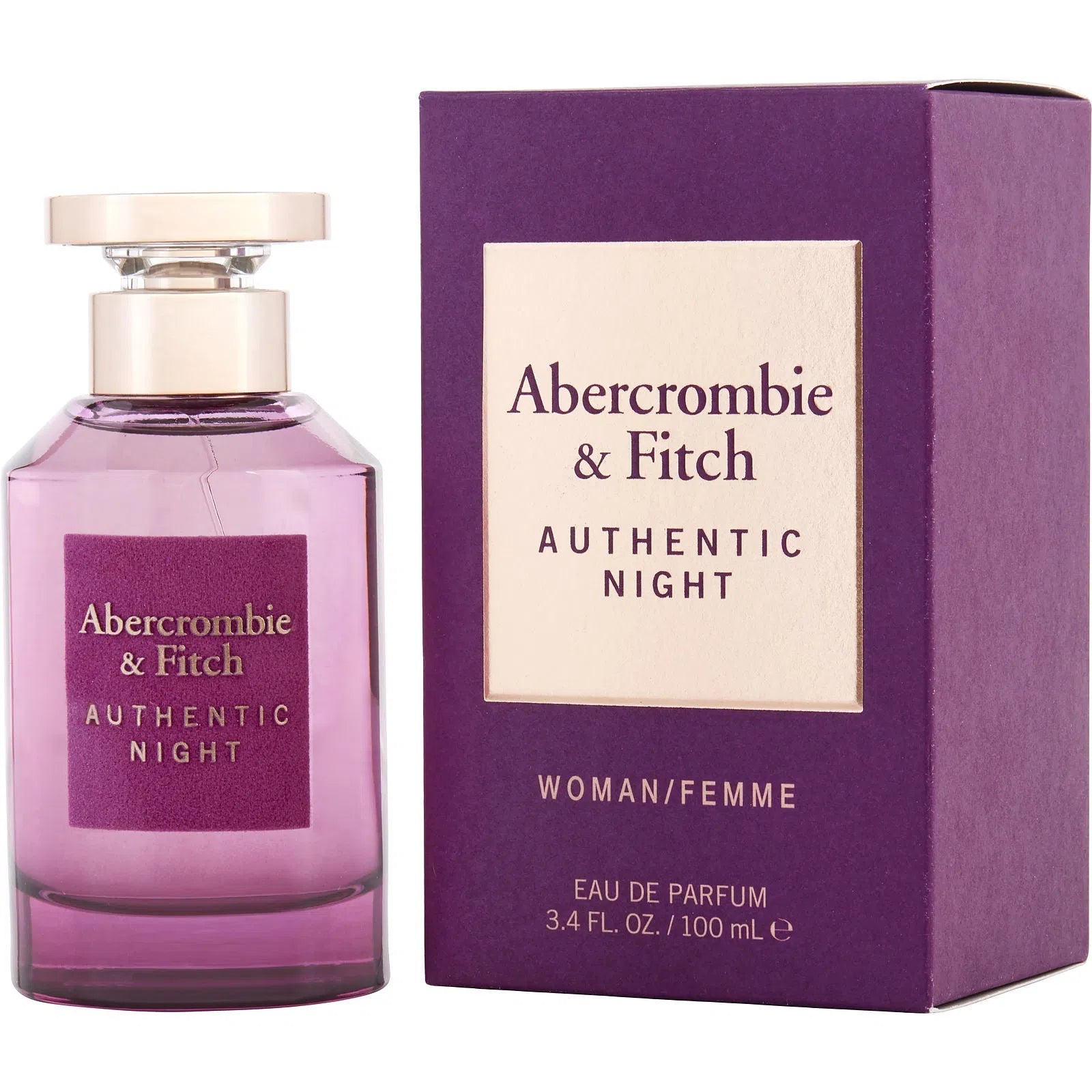 Perfume Abercrombie & Fitch Authentic Night Femme EDP (W) / 100 ml - 085715169020- 1 - Prive Perfumes Honduras