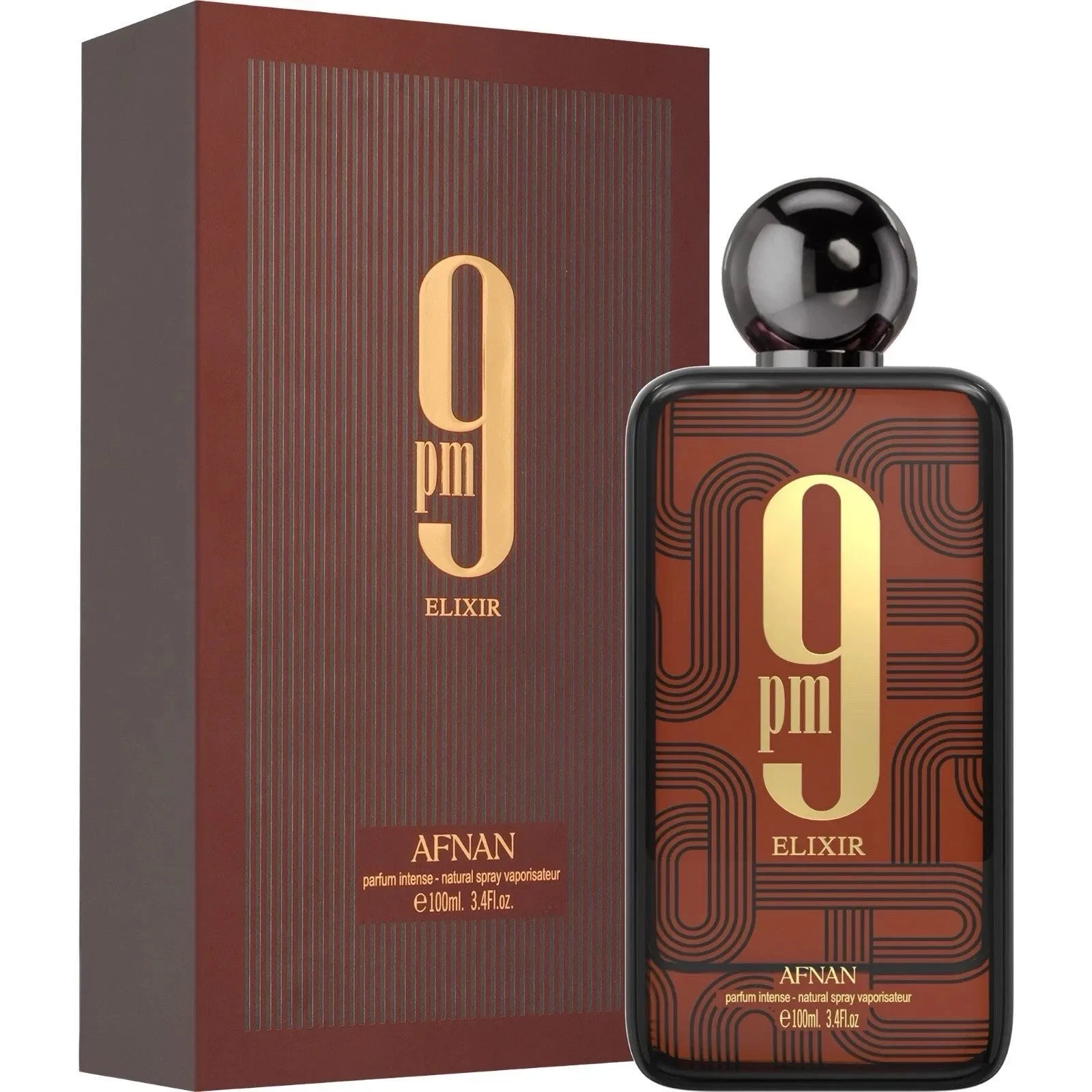 Perfume Afnan 9PM Elixir Parfum (U) / 100 ml - 1 - Privé Perfumes Honduras