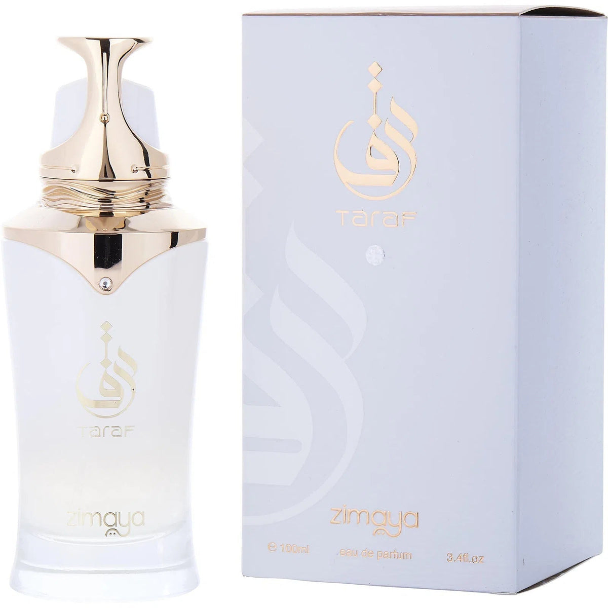 Afnan Zimaya Taraf White Eau De Parfum Spray By Afnan - 3.4 oz
