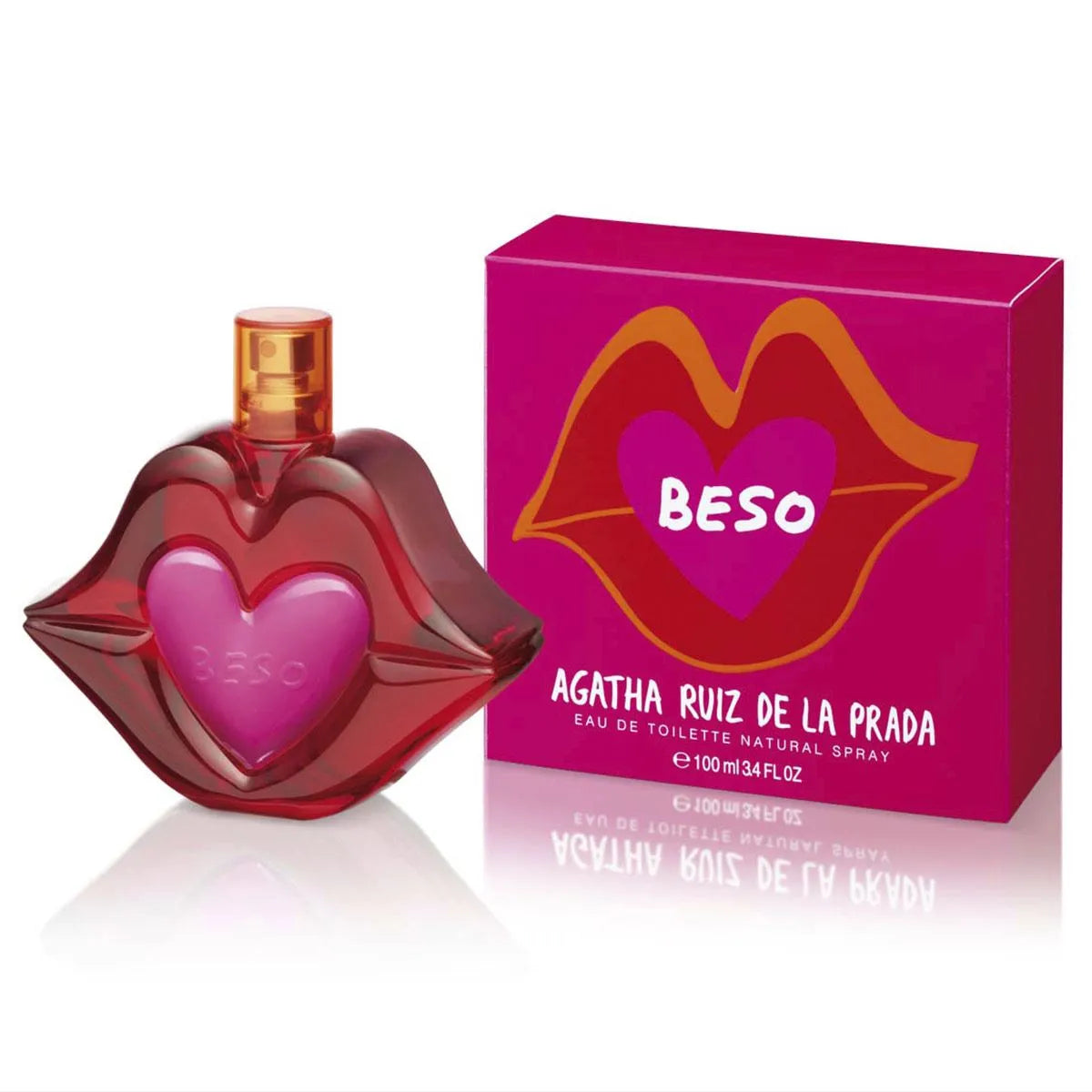 Perfume Agatha Ruiz De La Prada Beso EDT (W) / 100 ml - 3 - Privé Perfumes Honduras