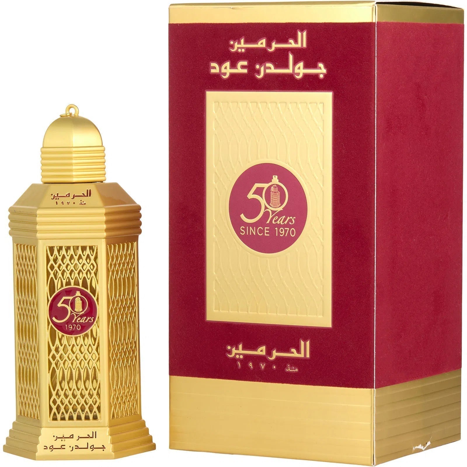 Perfume Al Haramain 50 Years Golden Oudh EDP (U) / 100 ml - 2 - Privé Perfumes Honduras