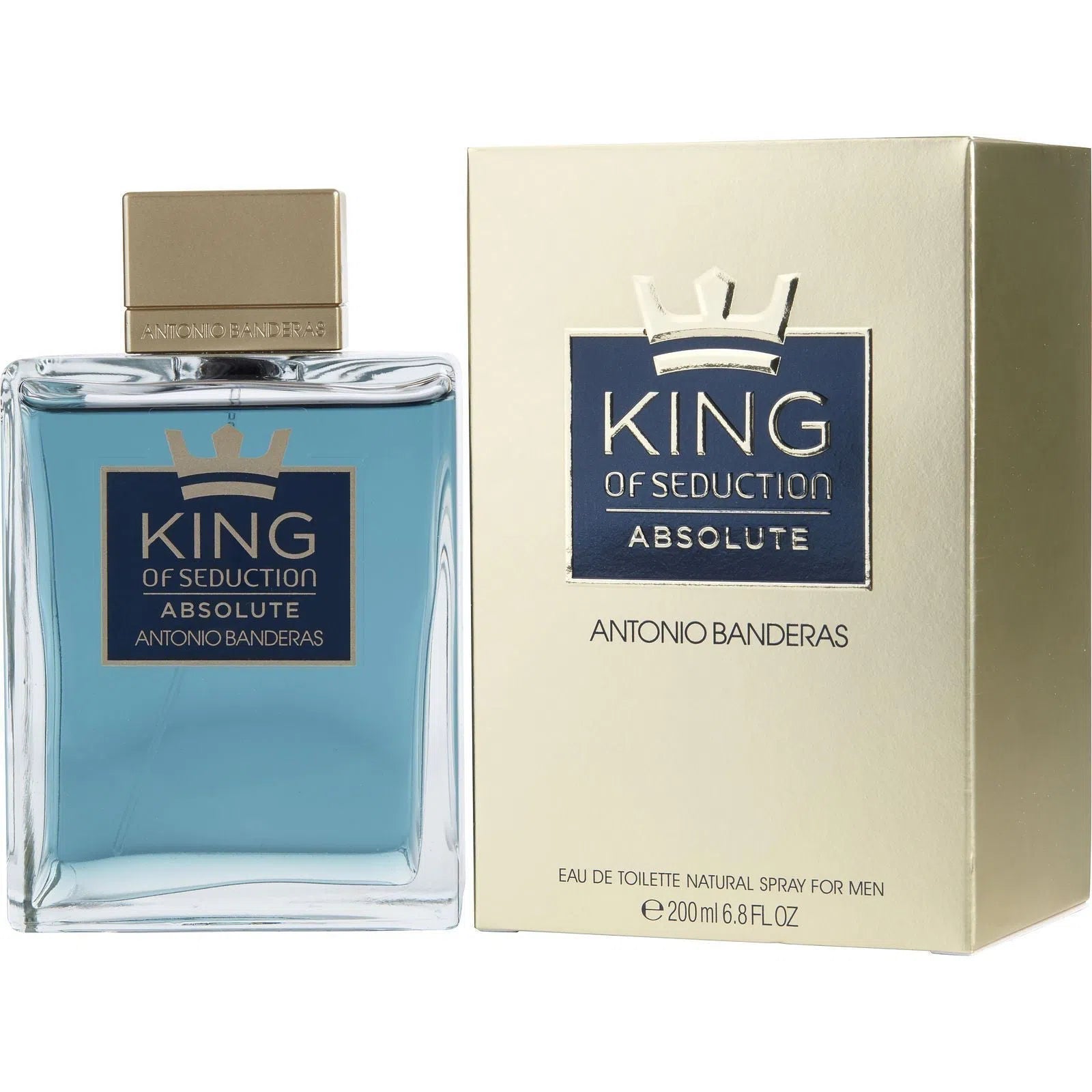 Perfume Antonio Banderas King of Seduction Absolute EDT (M) / 200 ml - 8411061829530- 1 - Prive Perfumes Honduras