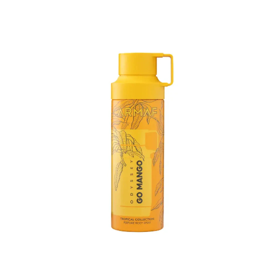Perfume Armaf Odyssey Go Mango Tropical Collection Body Spray (M) / 200 ml - 1 - Privé Perfumes Honduras
