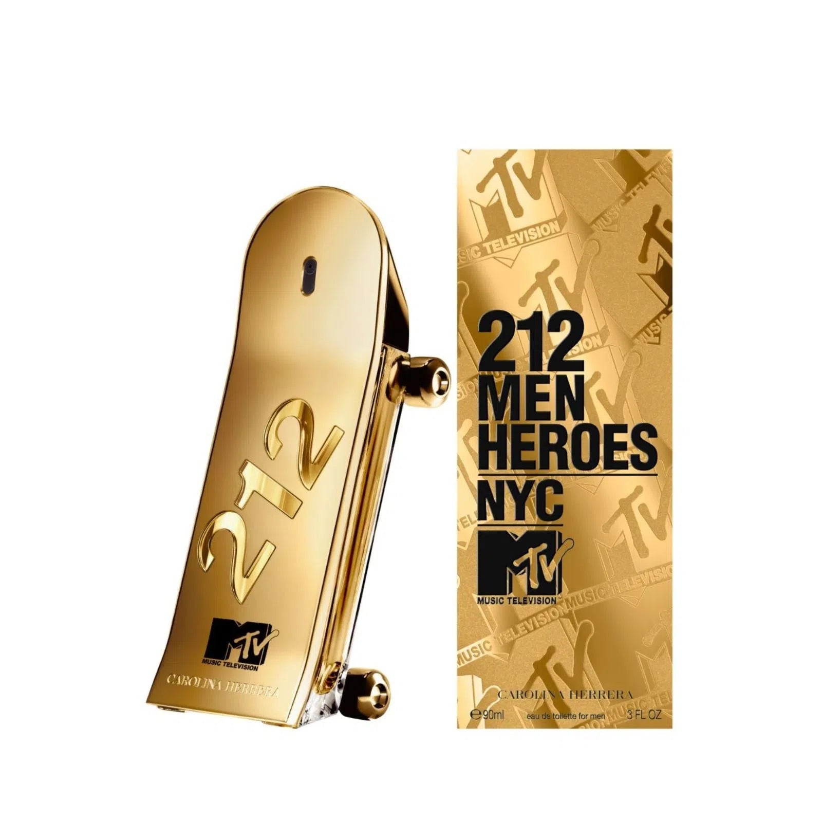 Perfume Carolina Herrera 212 Men Heroes NYC MTV EDT (M) / 100 ml - 8411061083550- 1 - Prive Perfumes Honduras