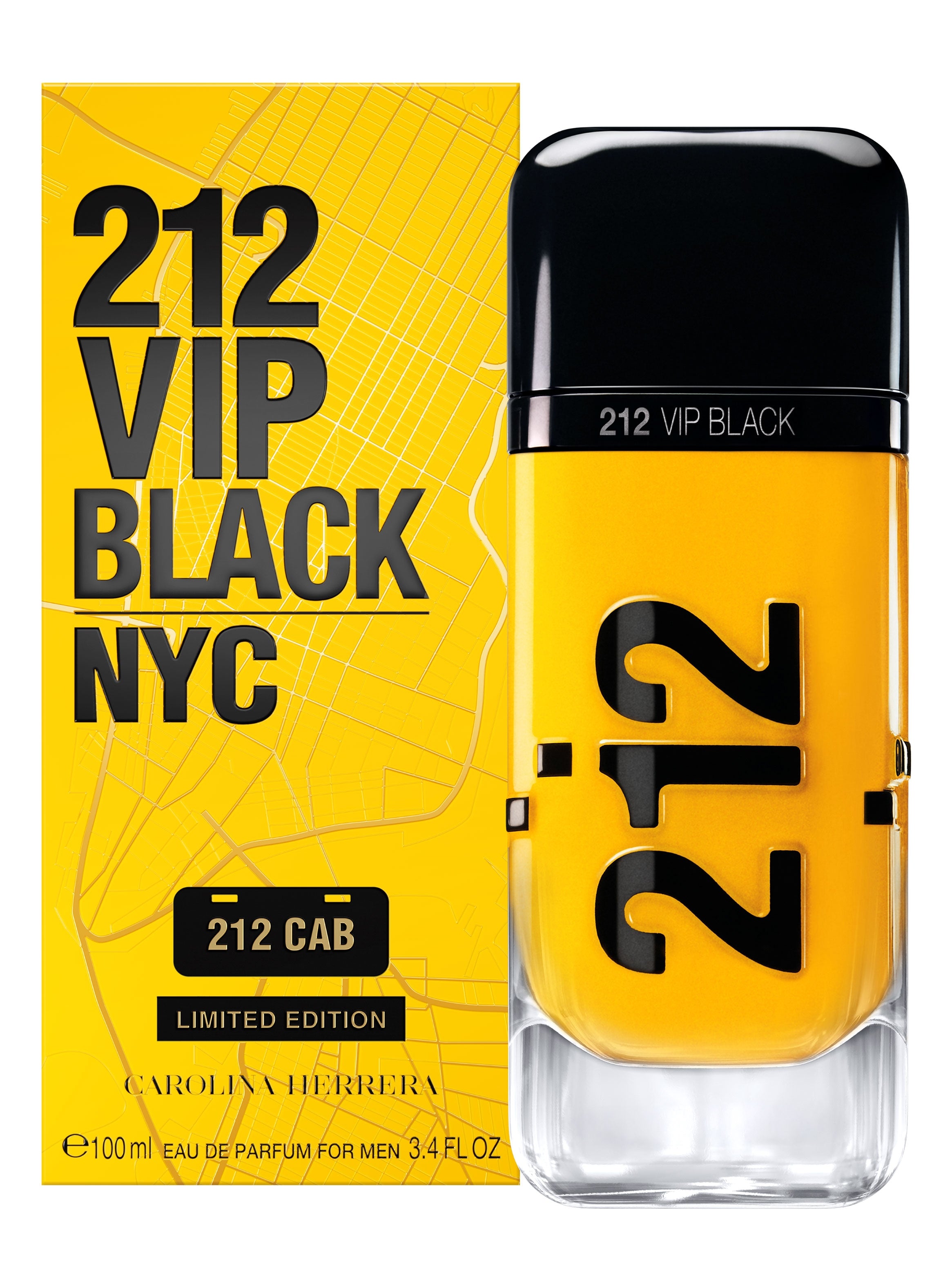 Perfume Carolina Herrera 212 VIP Black Cab EDP (M) / 100 ml - 2 - Privé Perfumes Honduras