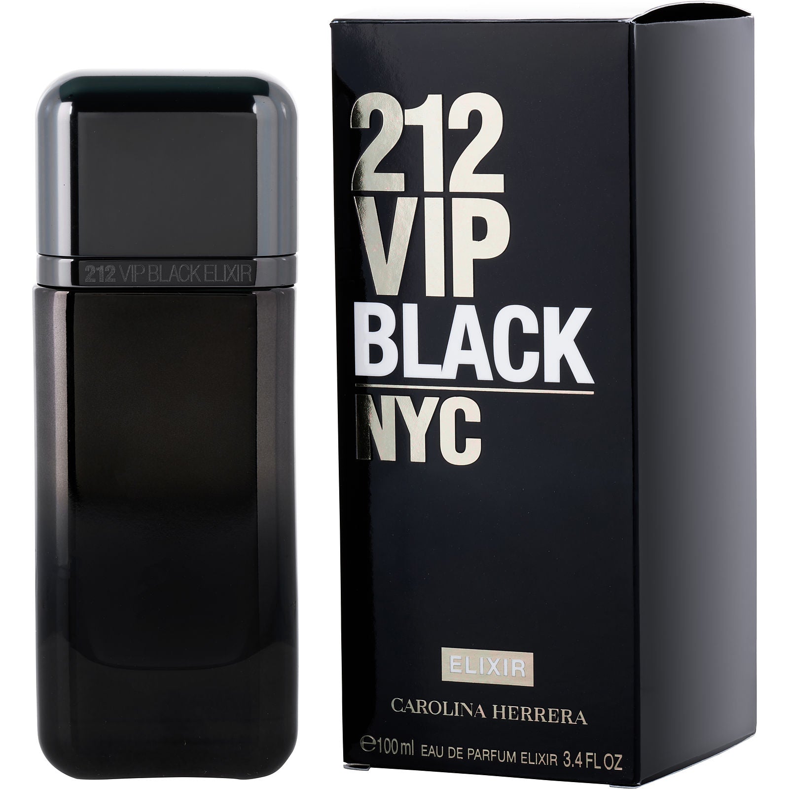 Perfume Carolina Herrera 212 VIP Black Elixir EDP (M) / 100 ml - 1 - Privé Perfumes Honduras