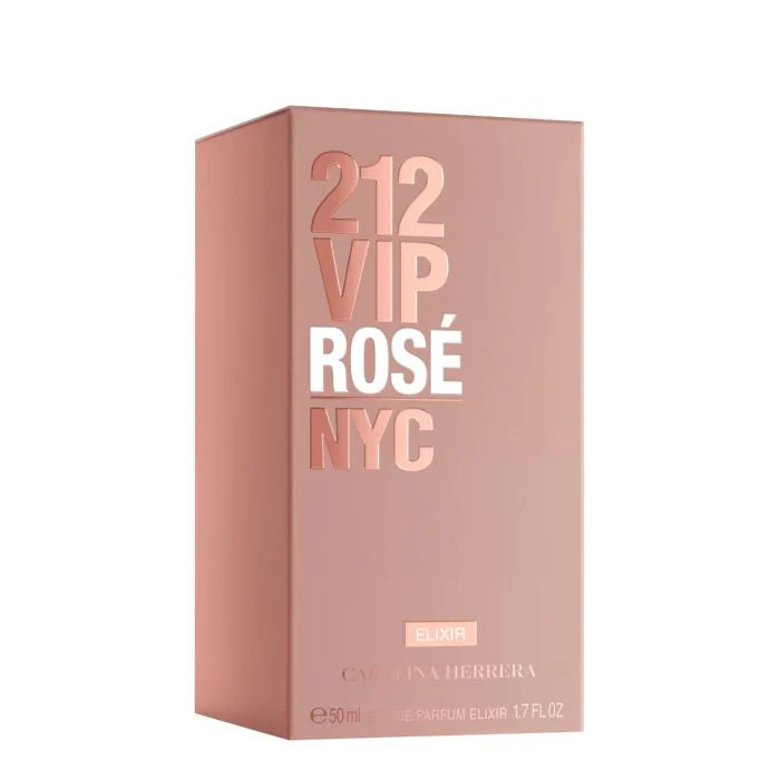 Perfume Carolina Herrera 212 VIP Rosé Elixir EDP (W) / 50 ml - 8411061083499- 3 - Prive Perfumes Honduras