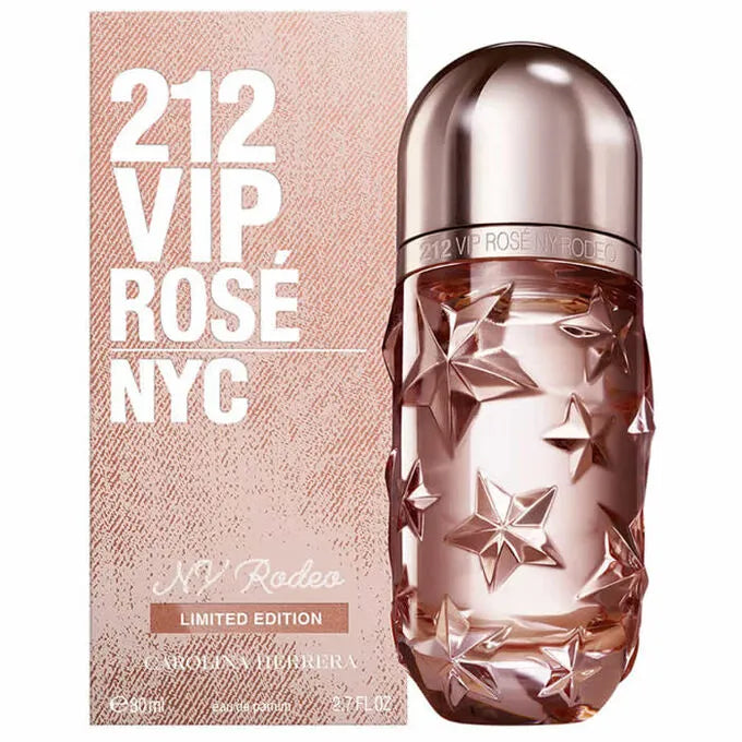 Perfume Carolina Herrera 212 VIP Rose NY Rodeo Limited Edition EDP (Mujeres) / 80 ml - 1 - Privé Perfumes Honduras