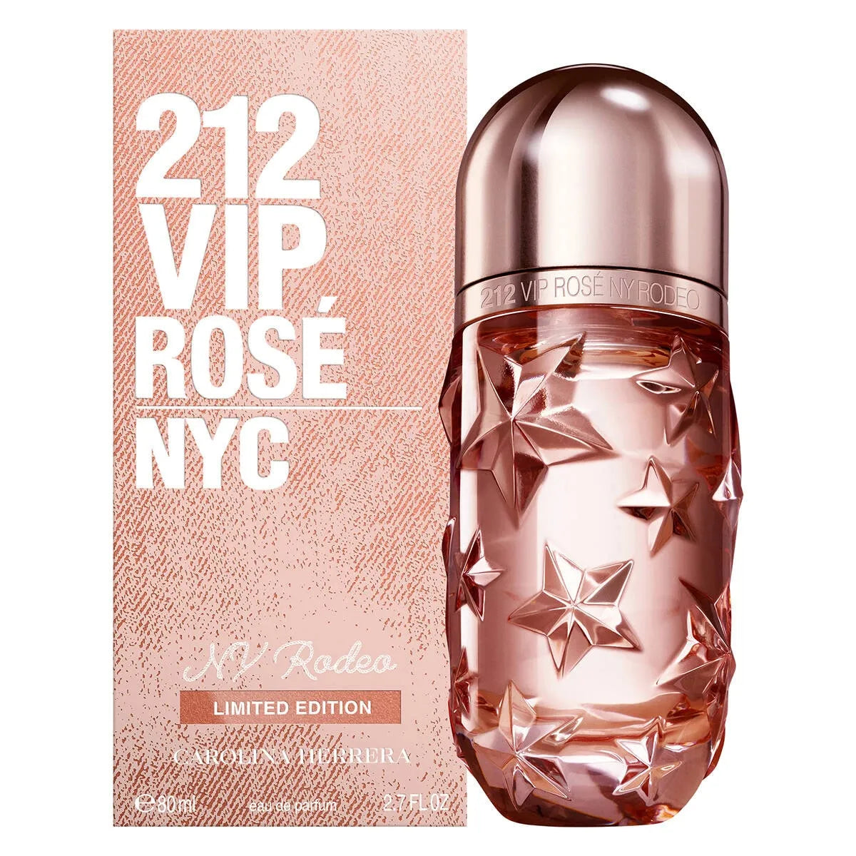 Perfume Carolina Herrera 212 VIP Rose NY Rodeo Limited Edition EDP (Mujeres) / 80 ml - 3 - Privé Perfumes Honduras