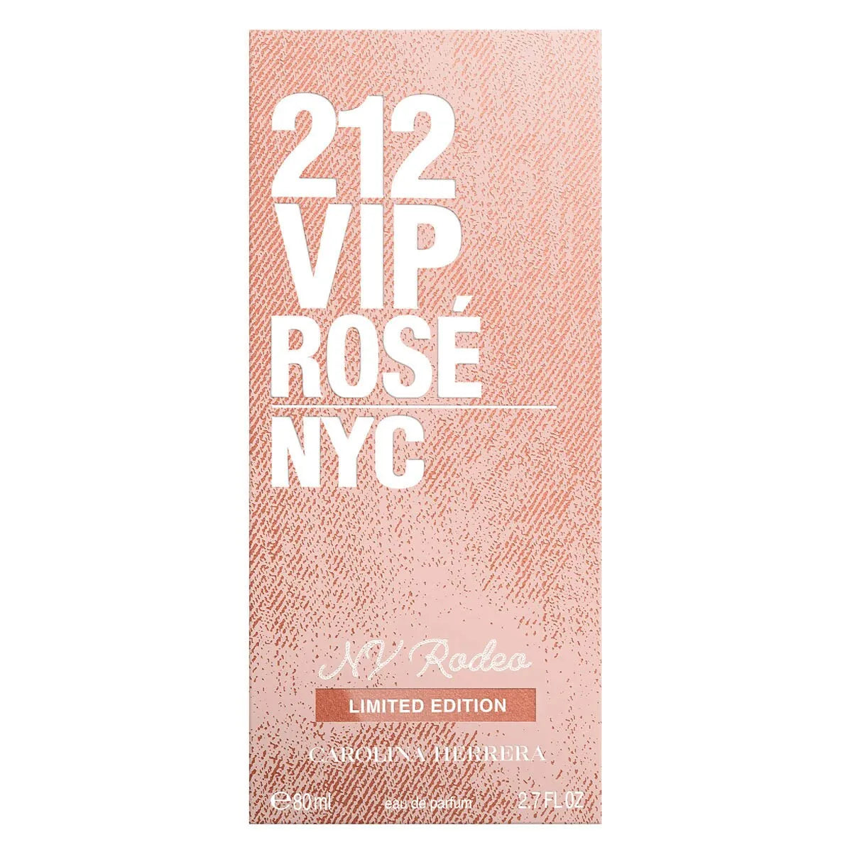 Perfume Carolina Herrera 212 VIP Rose NY Rodeo Limited Edition EDP (Mujeres) / 80 ml - 4 - Privé Perfumes Honduras